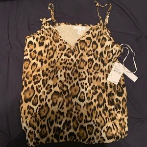 Cheetah print shirt